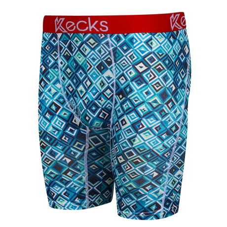 Kids 100 Tag Print Boxer Shorts, Mens Sports Underwear