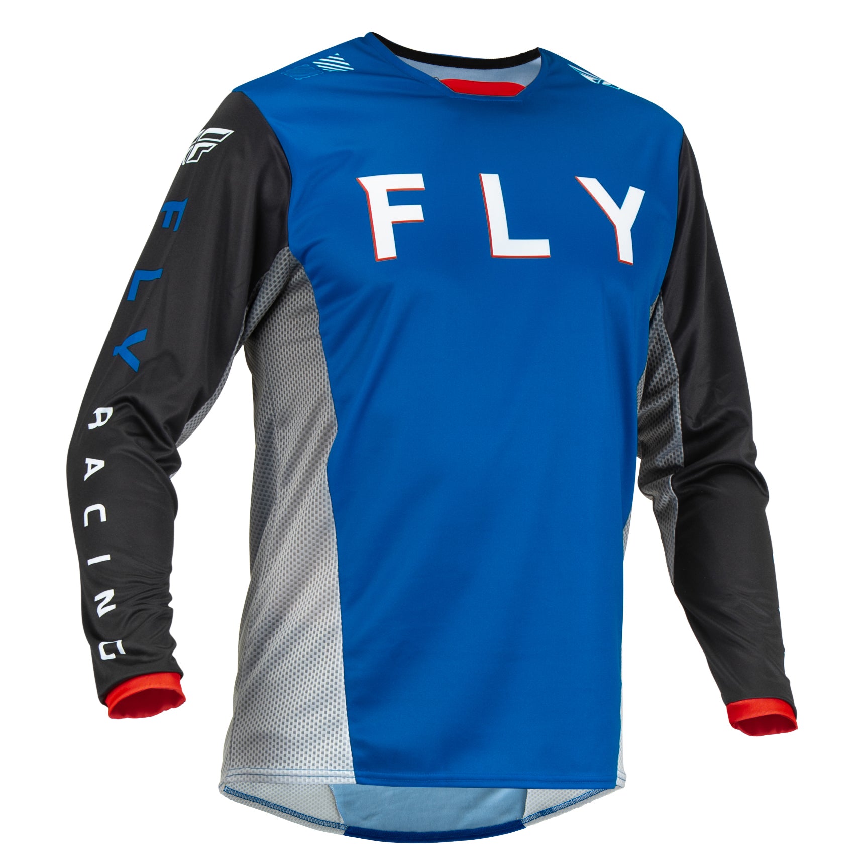 FLY RACING FLY KINETIC 2023 MESH S.E. KORE ADULT RED WHITE BLUE