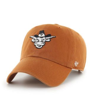 47Brand TXLonghornsVintage CleanUp BurntOrange 1