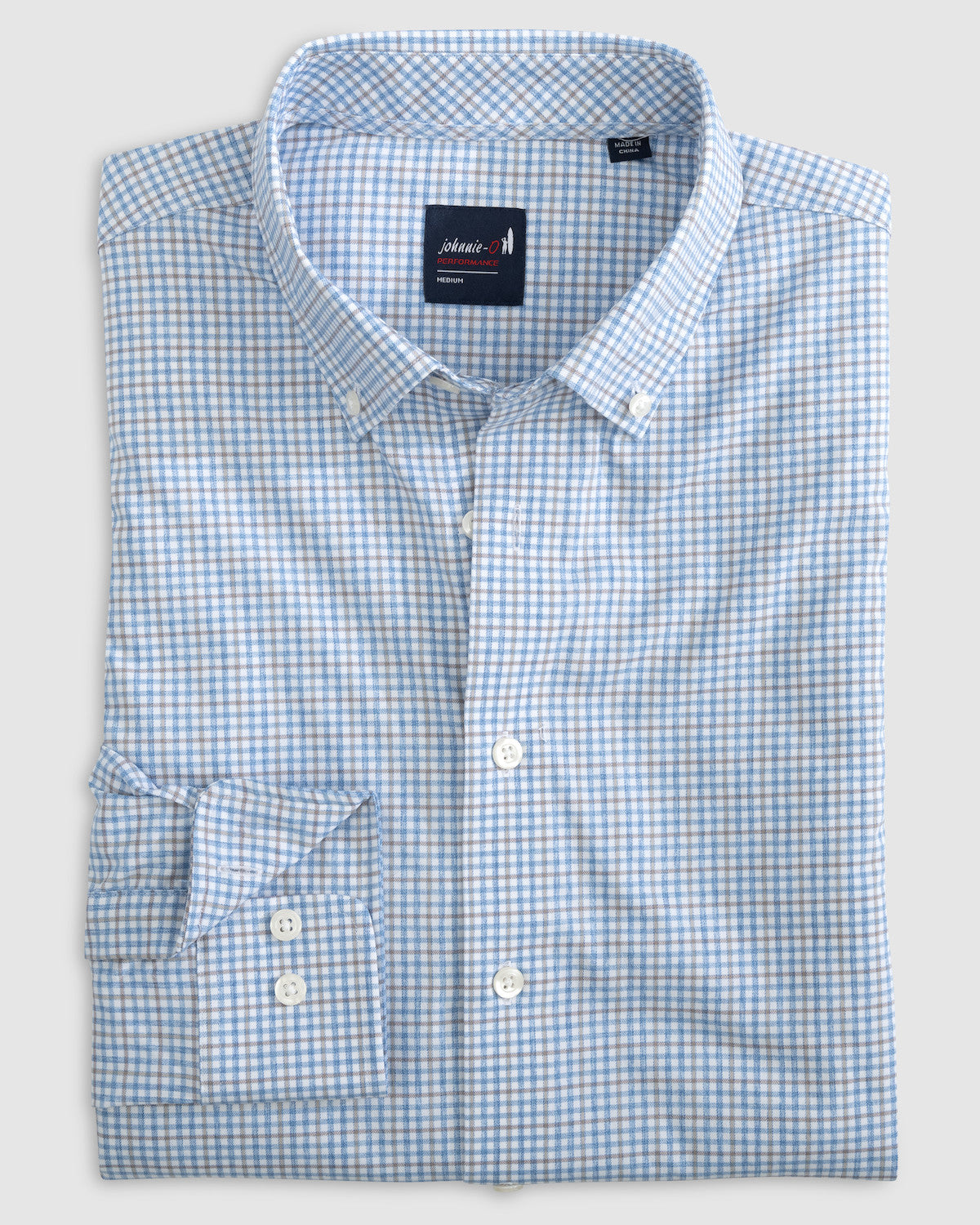 johhnie o koby button down navy