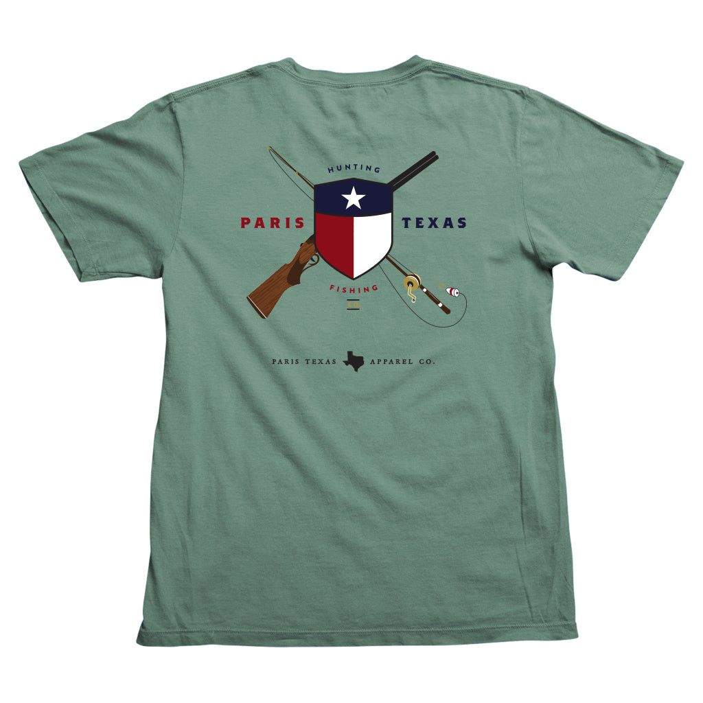 Hunting Shield Pocket T-Shirt - Pine S