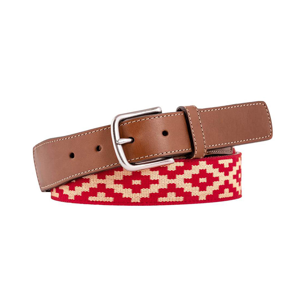 Longhorn Buckle Leather Belt Cowboy Belt Italian Vegetable 