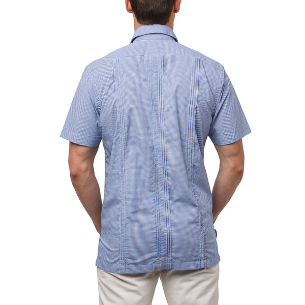 Monterey Hemingway Guayabera - Royal – Paris Texas Apparel Co