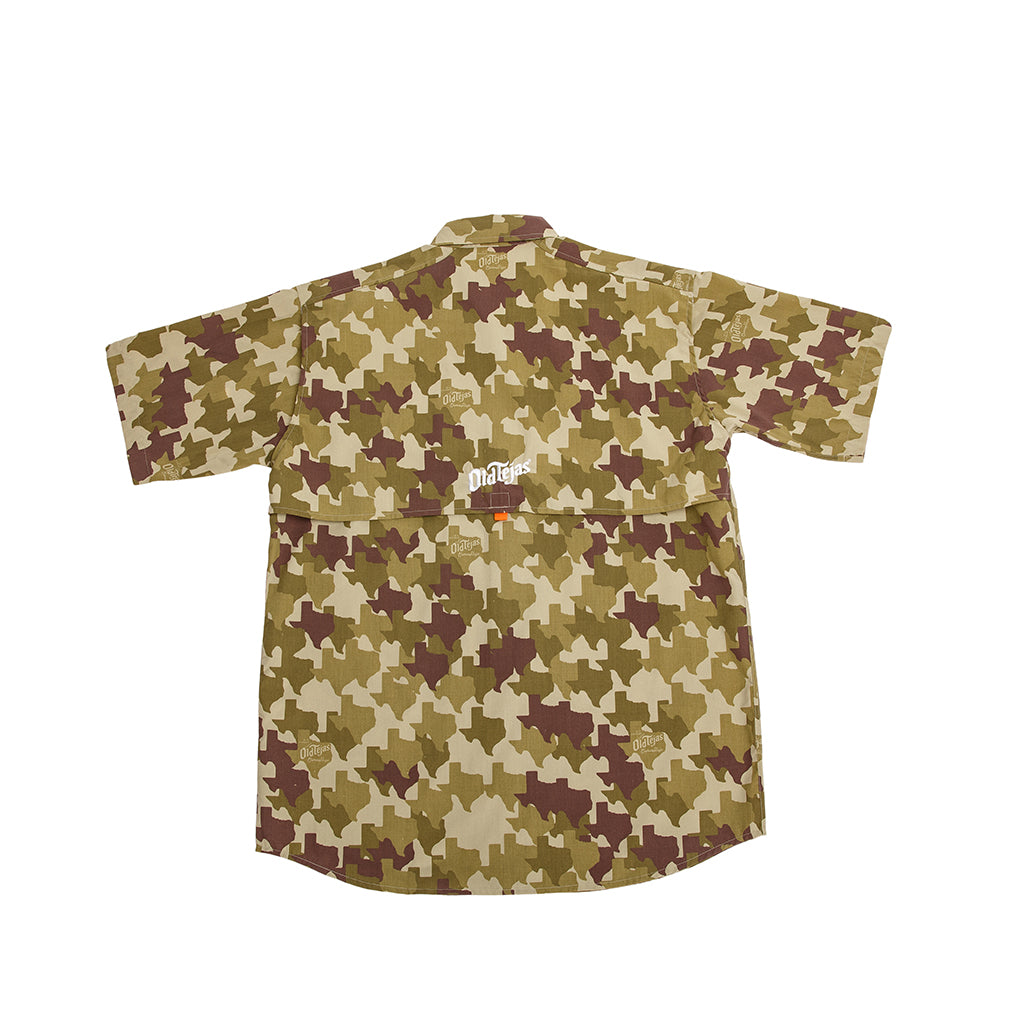 Old Tejas Camo Field Shirt - Olive – Paris Texas Apparel Co