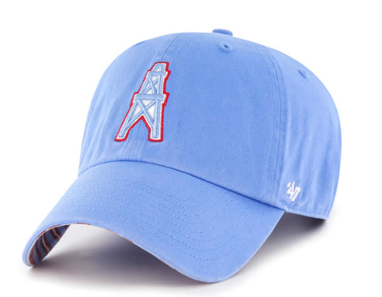 47 BRAND Houston Astros '47 Clean Up Strapback Hat - NATURAL