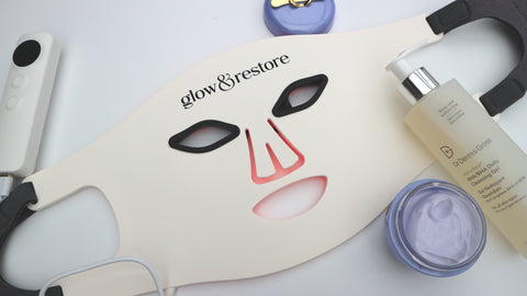 LED SKINCARE MASK AND CLEANSER