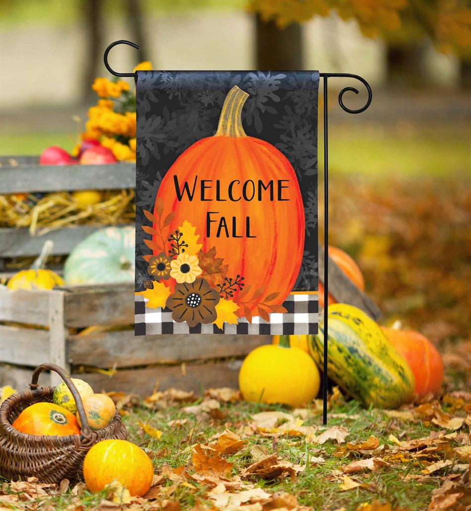 Image of Fall Welcome Garden Flag
