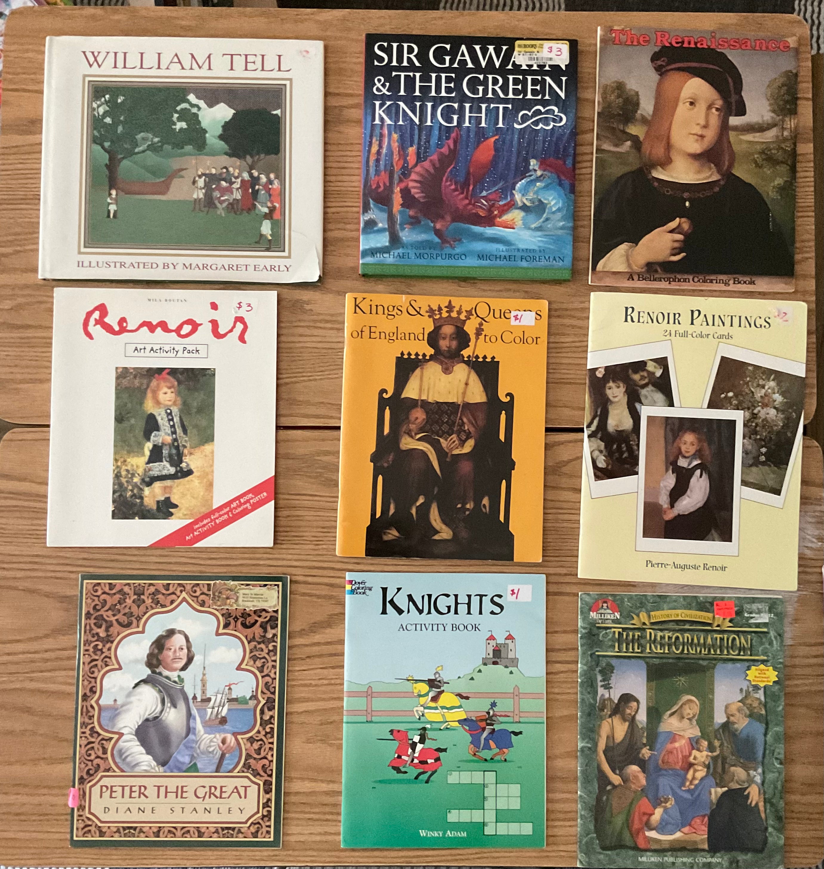 Medieval/Renaissance/Reformation study set