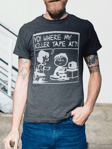 Yo! Where My Killer Tape At?! Wu-Tang Inspired Peanuts Shirt