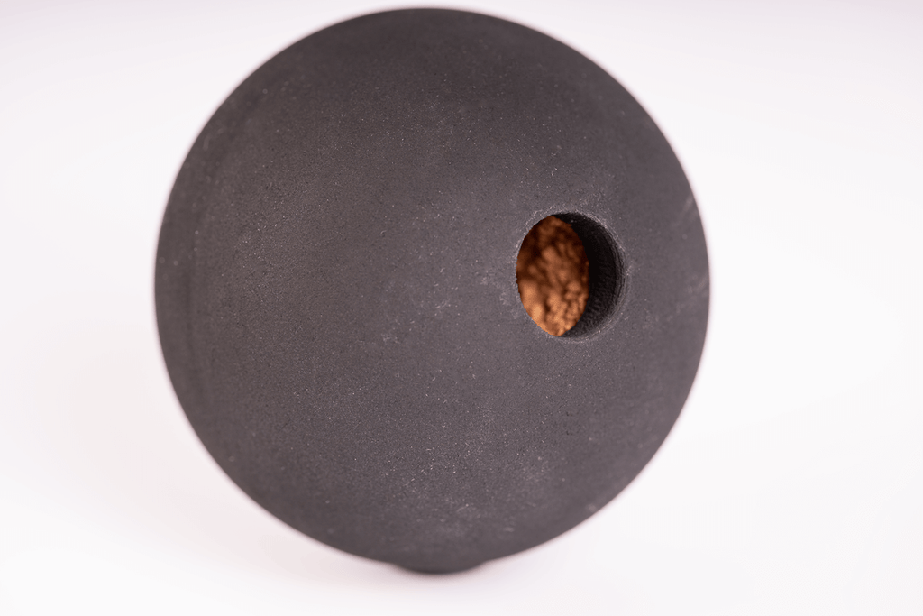 Ball of the ollihess Profi Gong Mallet Direct Line: cork core coated with natural caoutchouc