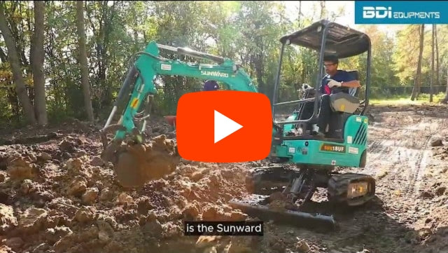 Mini Excavator Sunward 18 UF customer review