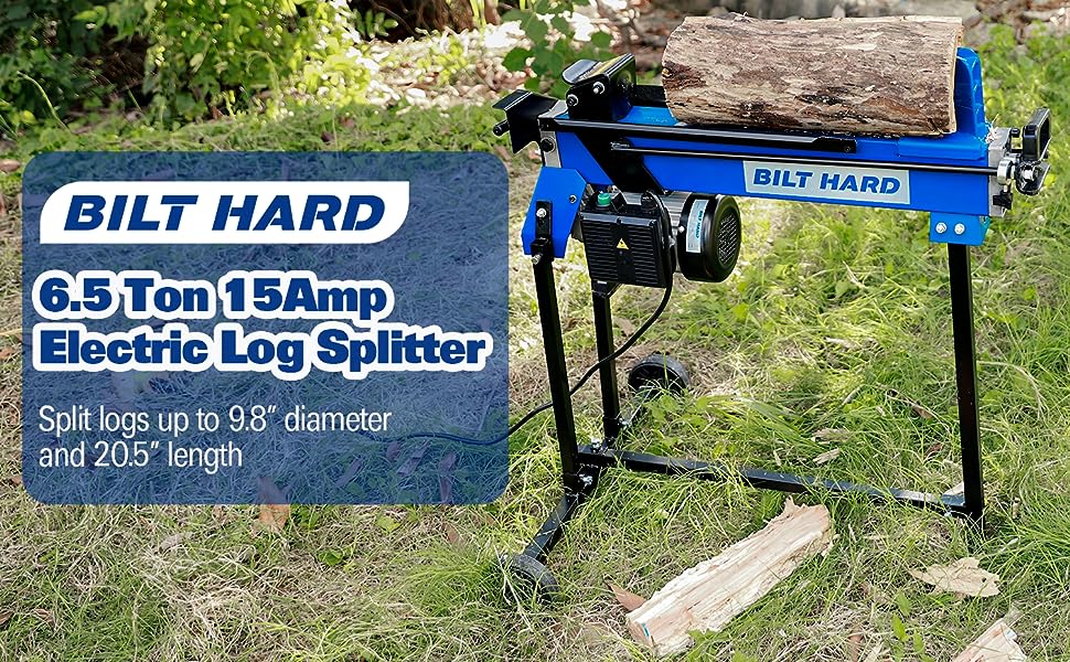 Log Splitter 6.5 Ton with Stand