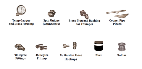 Copper Still Plans and Moonshine Still Kit Parts