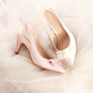 Blush Ivory wedding shoes