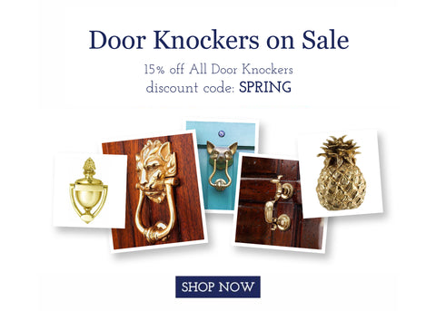 Jefferson Brass Door Knocker Sale