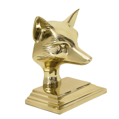 Brass Fox Door Knocker - Jefferson Brass Company Gifts & Brass Decor