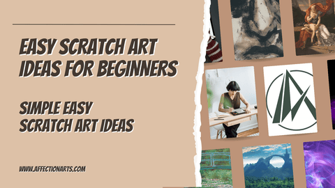 easy scratch art ideas