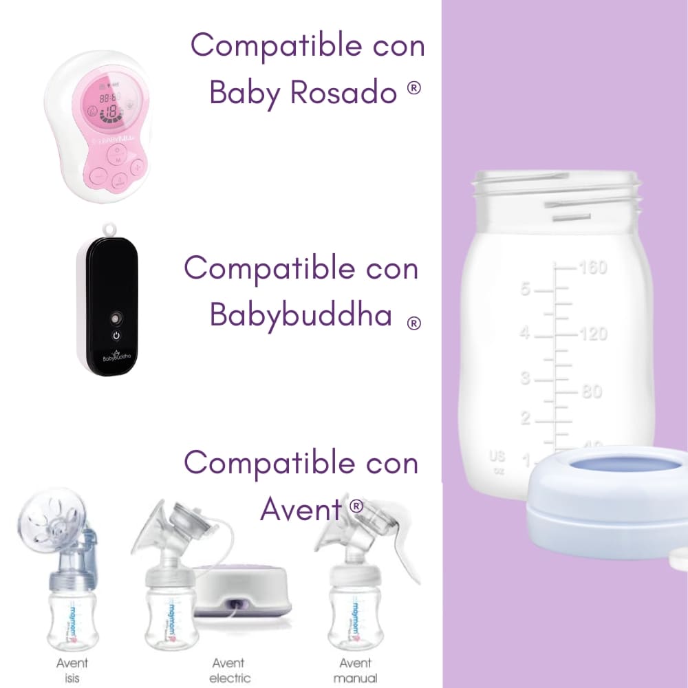 Bolsas de silicona para almacenar leche materna – Baby Pollito