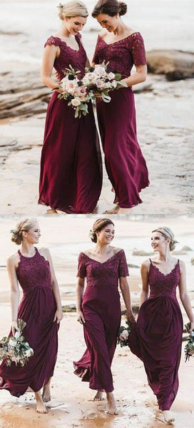 Choosing Your Burgundy Beach Wedding Gown