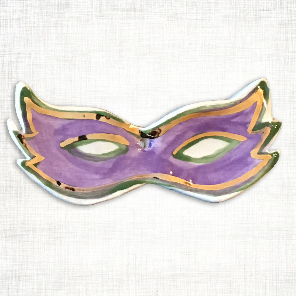 Mardi Gras 2 mask decoration, Mardi Gras PGG mask Ornament, Mardi Gras