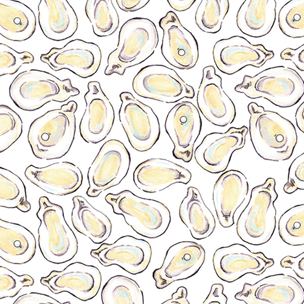 Half Shell Oyster Gift Wrap - Pretty Wrapping Paper in New Orleans