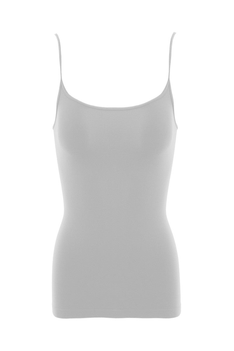 light gray camisole