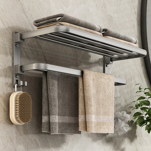 60cm Foldable Towel Rack