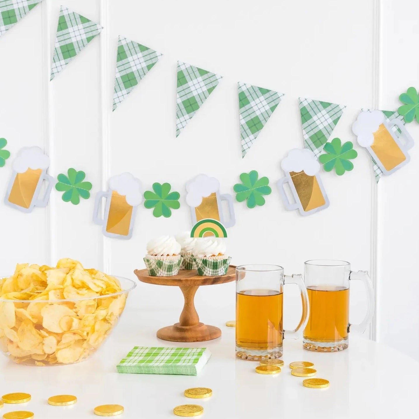 Mug & Shamrock Banner