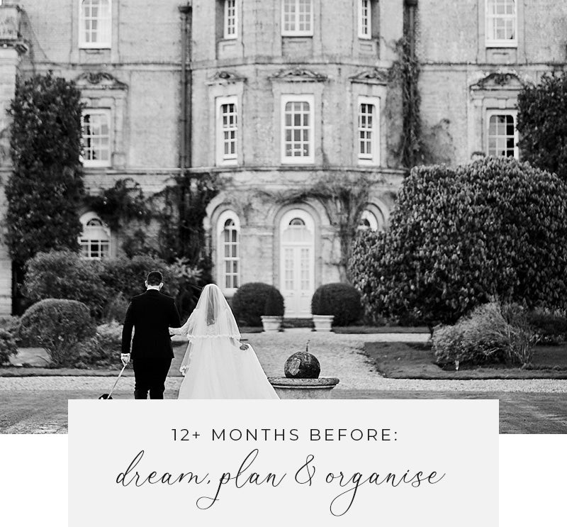 12+ Months Before: Dream, Plan & Organise