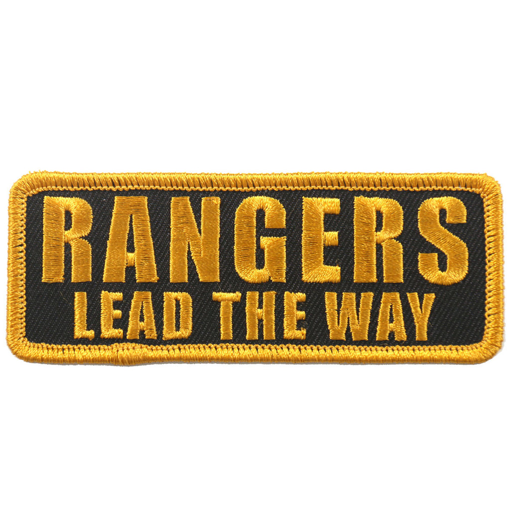 RANGERS LEAD THE WAY PATCH – The Biker Store