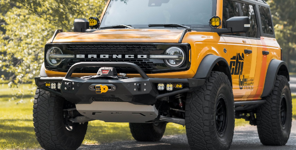 CBI Front Bumper on a Ford Bronco