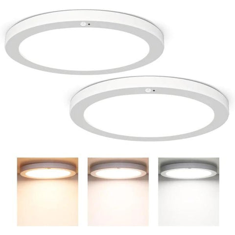 2-Pack Motion Sensor Recessed Ceiling Lights, ceiling light, led light