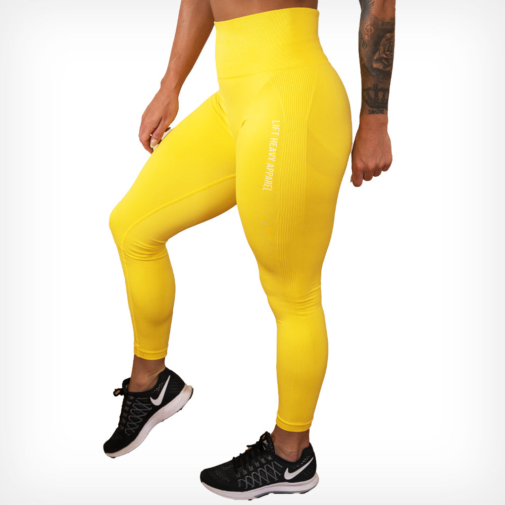 yellow leggings nike