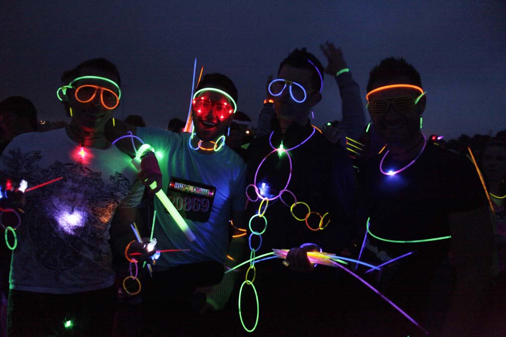 glow sticks  party