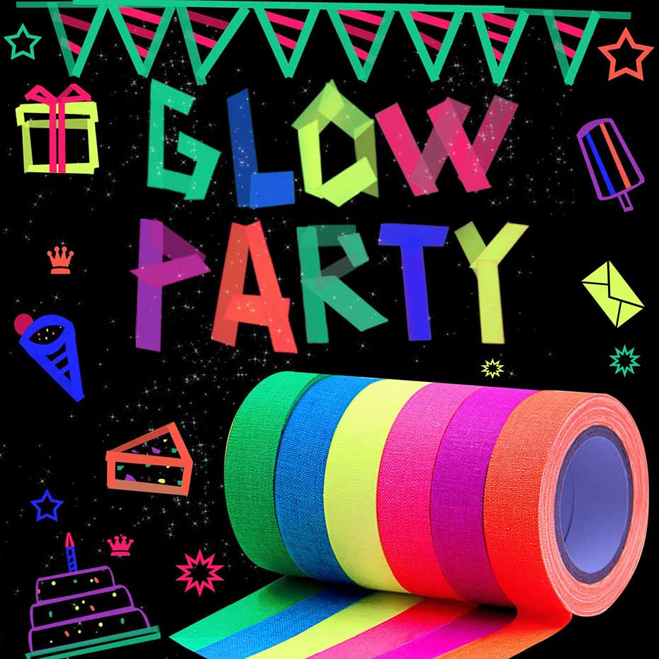 glow tape for glow in the dark party