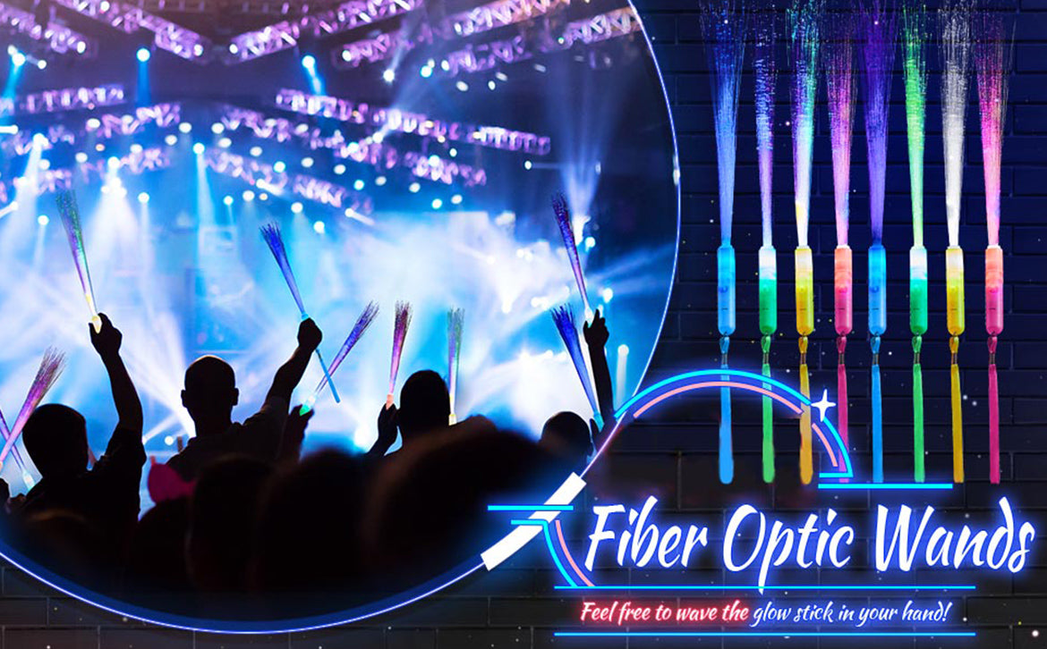 fiber optic wands party city