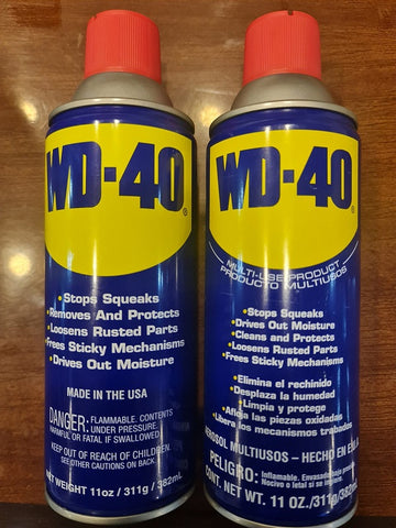 WD-40® Multiusos 1 Galón - Desplaza la Humedad, Afloja Piezas, Lubrica y Más