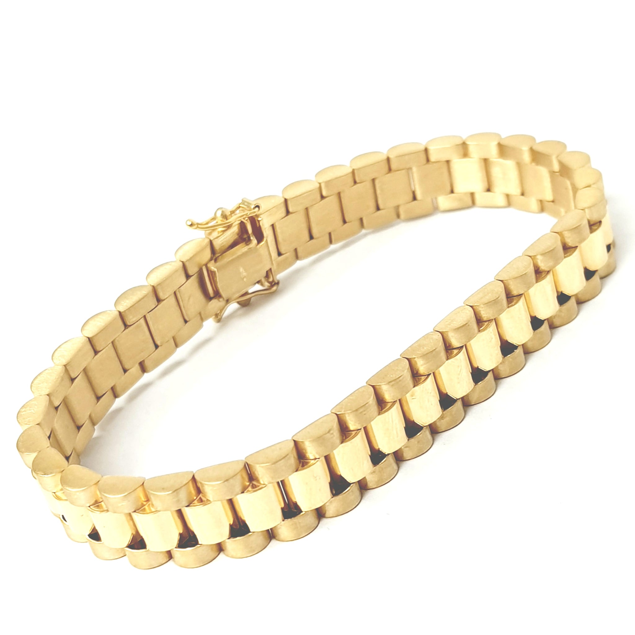 9ct gold rolex bracelet