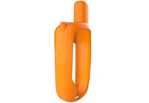 RoG® silicone protective case for Garmin Alpha 100 GPS - orange back