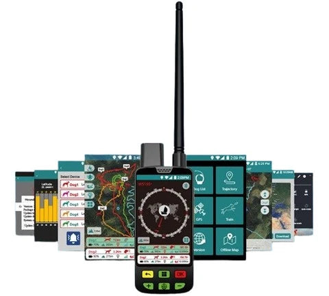 eSEEK® GPS kit for hunting dogs - GPS positioning Android software