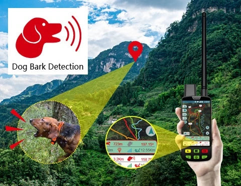 eSEEK® GPS kit for hunting dogs - bark detection