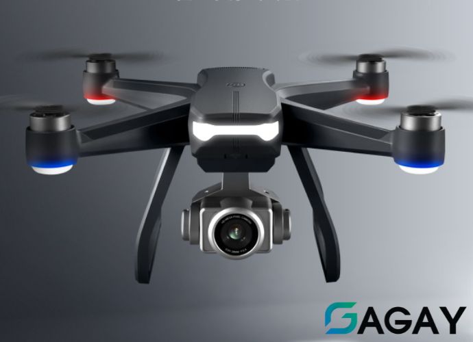 Flycam máy bay không người lái F11 pro định vị GPS, camera kép 6K