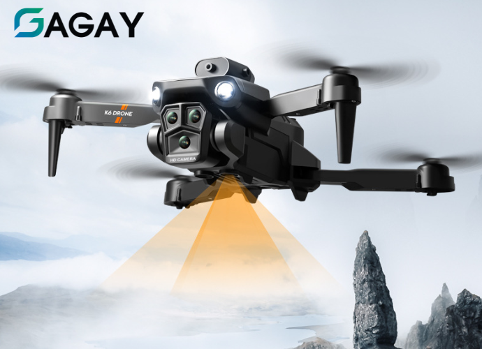 Flycam máy bay không người lái K6 Max Drone