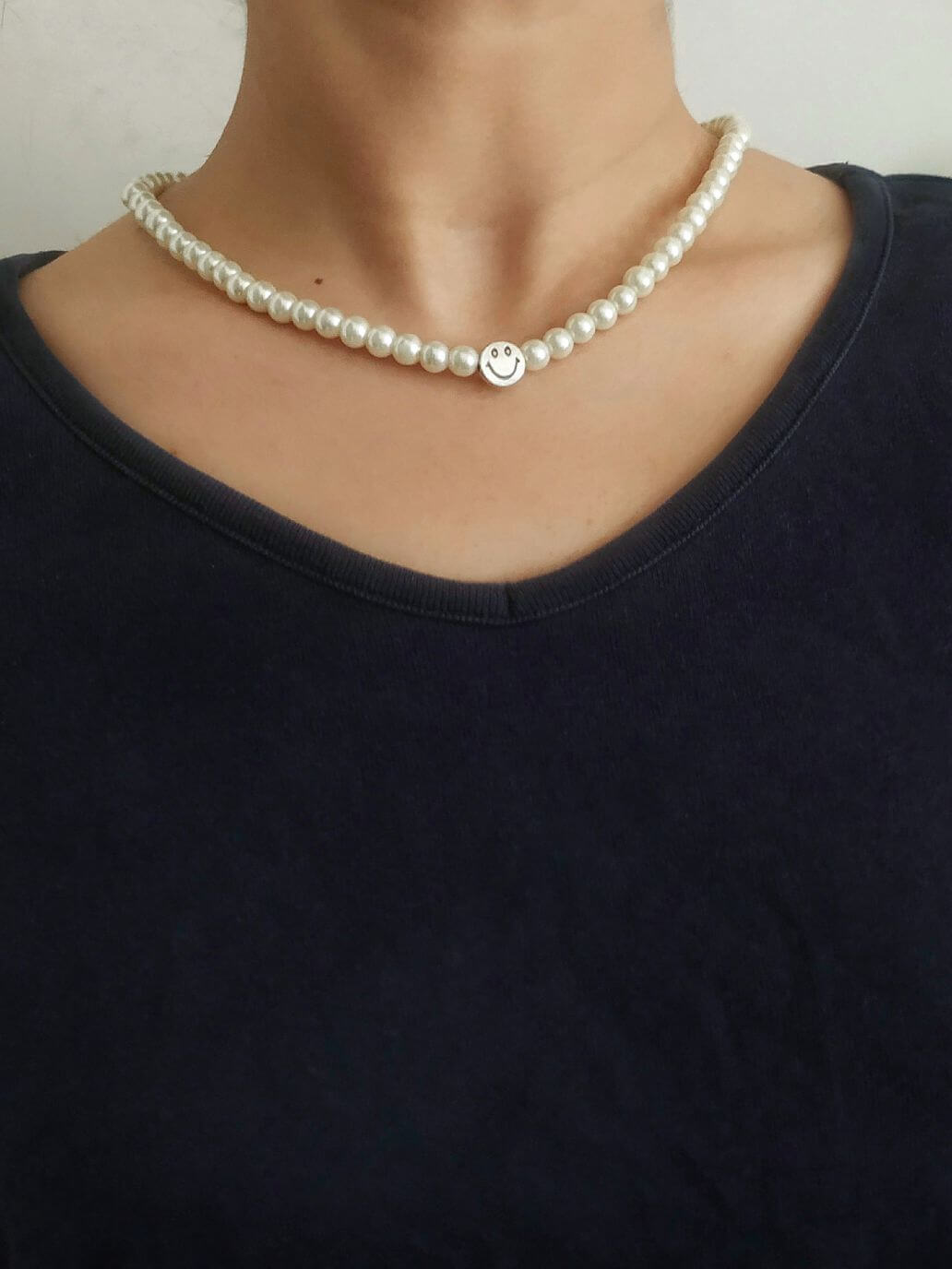 Mia Half Pearl Chain – Bell & Pearls