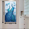 Peacock Cystal Glass wall art