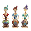Rajasthani Face Tribal Musicians Set of 3