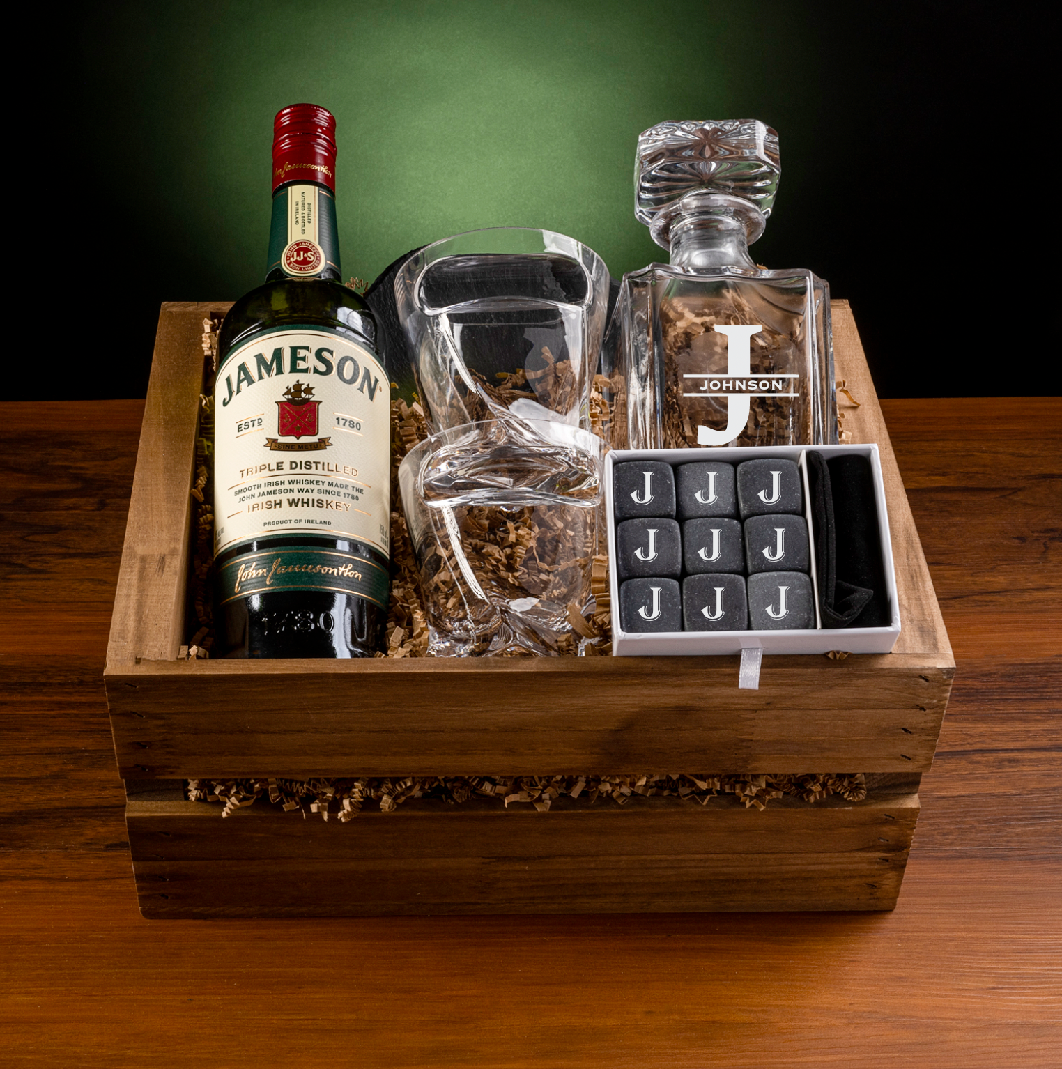 Luxurious Golf Whiskey Bar Gift Set