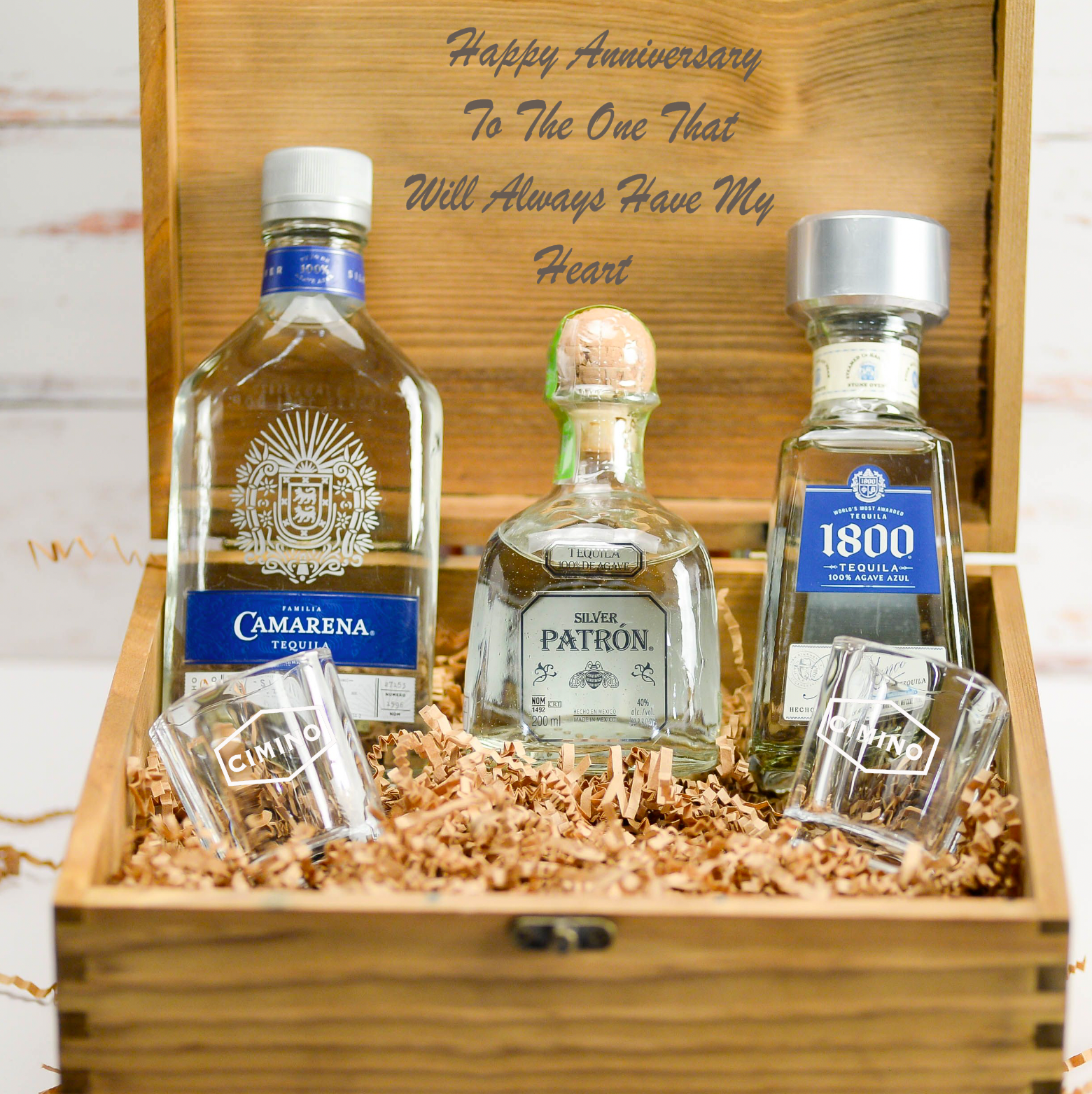 Regalos Originales, Envio Especial, Regalos en un Click  : Tequila Cazadores, Personalizado