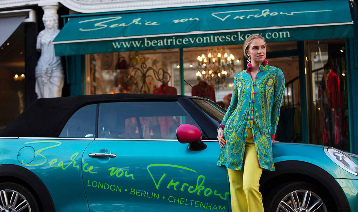 Beatrice von Tresckow Stores Cheltenham London UK Beatrice