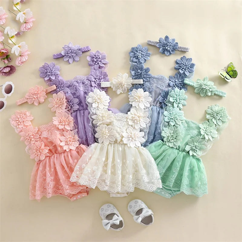 Infant Girl Summer Bodysuit